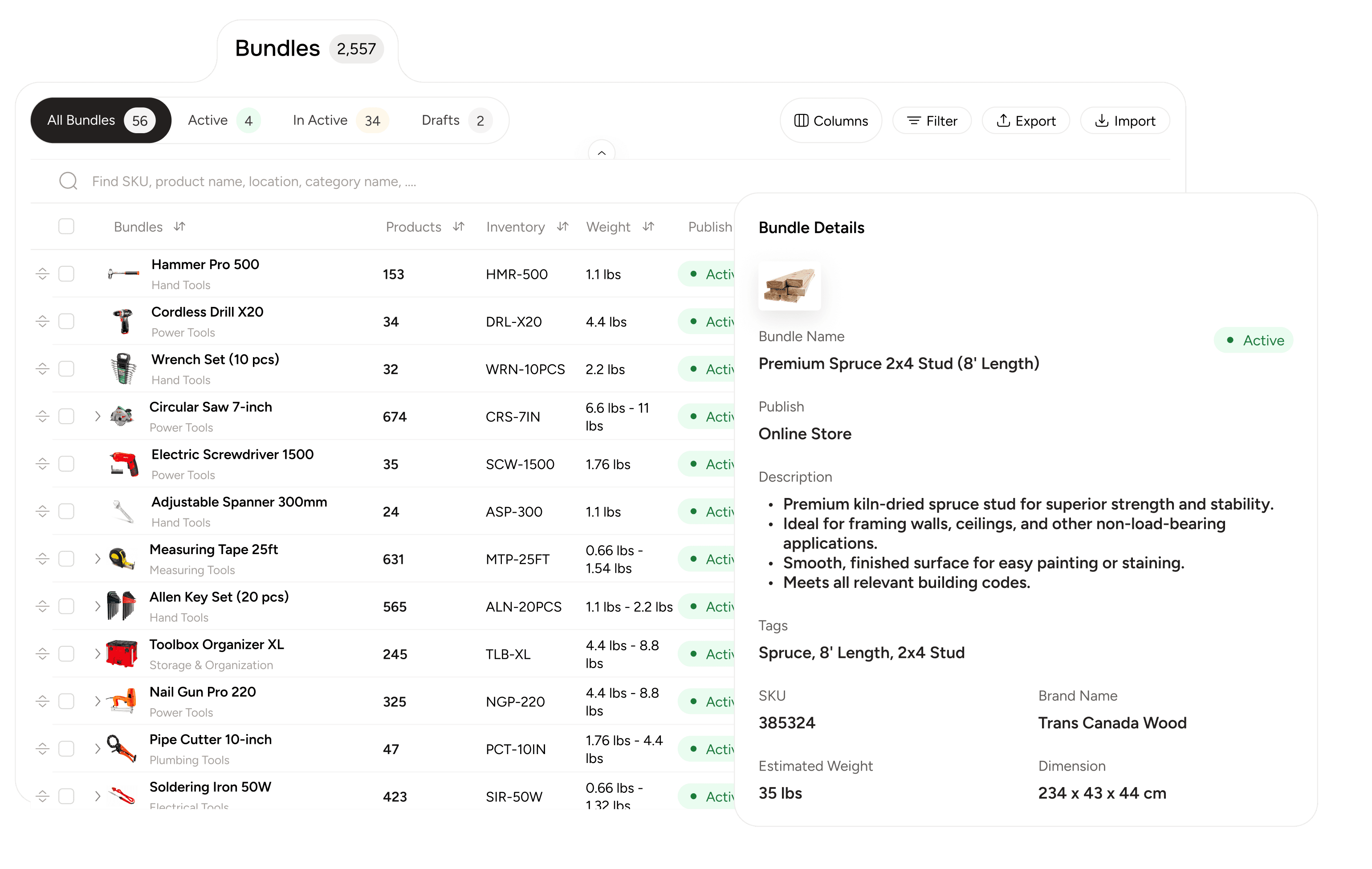 Combine products into an attractive bundle and offer special pricing for bundled items