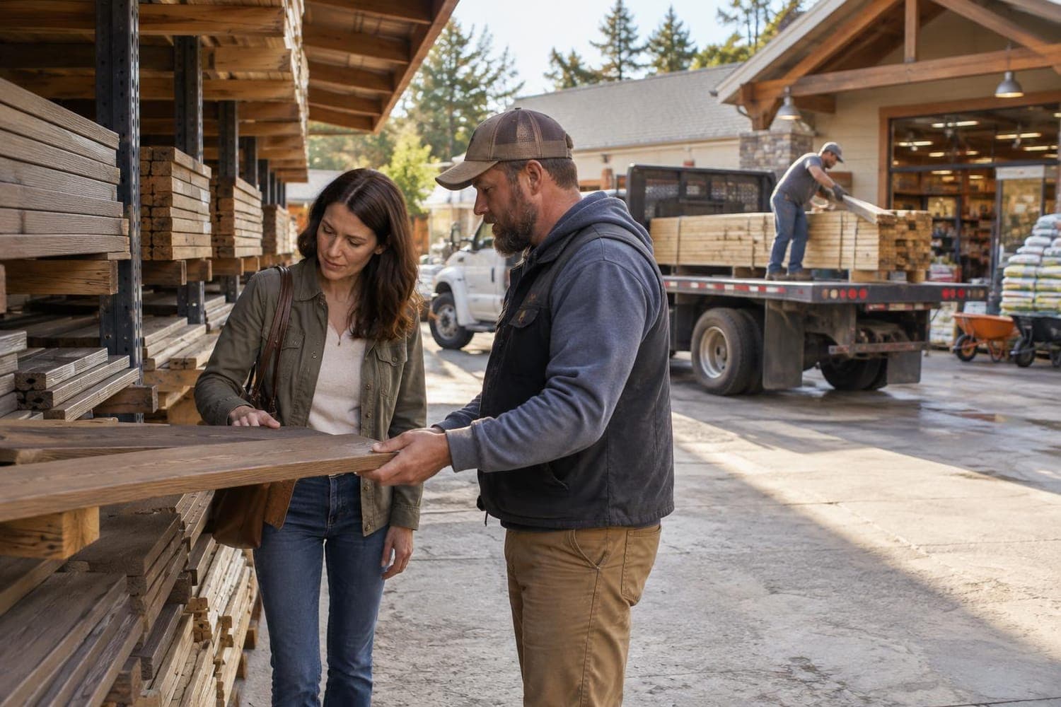 Lumber and hardware