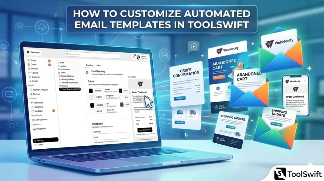 Customize Automated Email Templates in ToolSwift